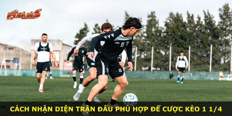 Cách nhận diện trận đấu phù hợp để cược kèo 1 1/4
