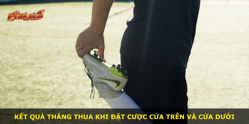 Kết quả thắng thua khi đặt cược cửa trên và cửa dưới