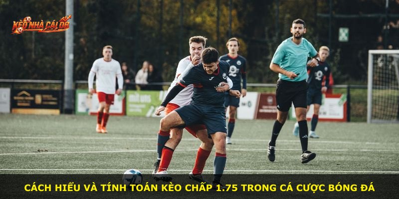 Cách hiểu và tính toán kèo chấp 1.75 trong cá cược bóng đá