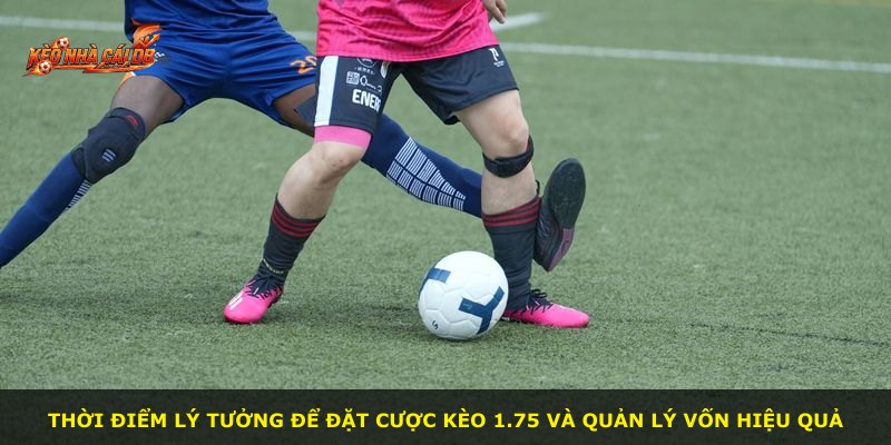Thời điểm lý tưởng để đặt cược kèo 1.75 và quản lý vốn hiệu quả