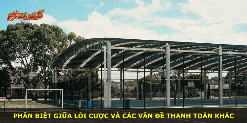 Phân biệt giữa lỗi cược và các vấn đề thanh toán khác